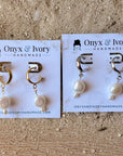 Pearl Hoops