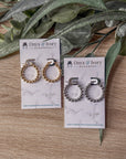 Bubble Charm Hoops