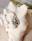 Abalone Shell Oaklee Pendant Necklace (silver)