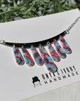 Daphne Necklace in Tie-Dye