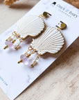 Siren Seashell Stud Dangle