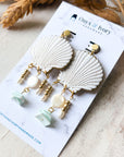 Siren Seashell Stud Dangle