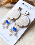 Siren Seashell Stud Dangle