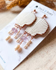 Siren Seashell Stud Dangle
