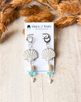 Mermaid Seashell Hoop Dangle