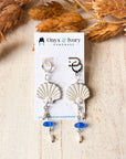 Mermaid Seashell Hoop Dangle
