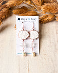 Mermaid Seashell Hoop Dangle