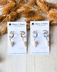 Pearl Hoops