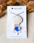 Siren Pendant Necklace (silver)