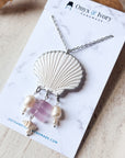 Siren Pendant Necklace (silver)