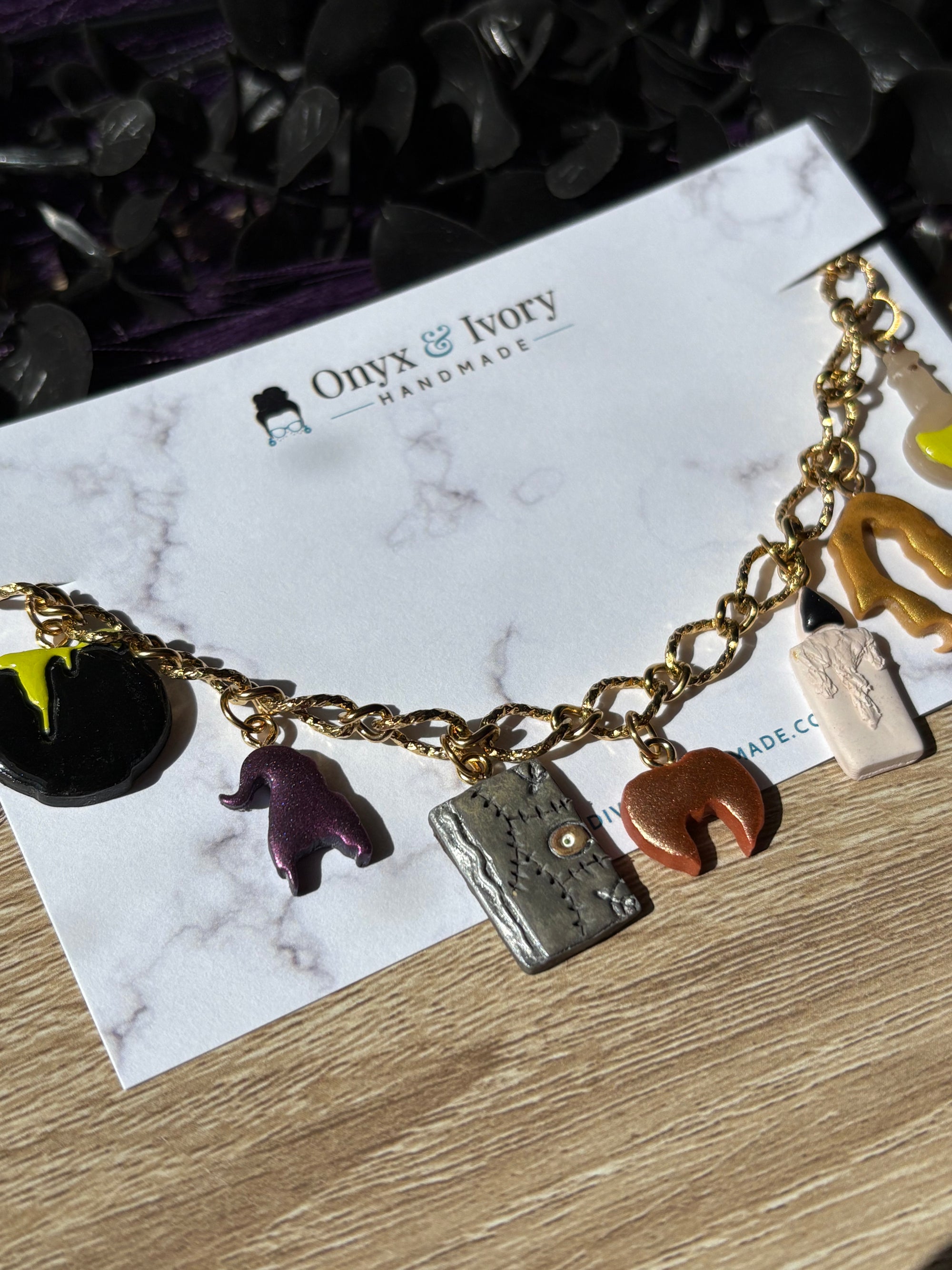Hocus Pocus Charm Necklace (gold & silver)