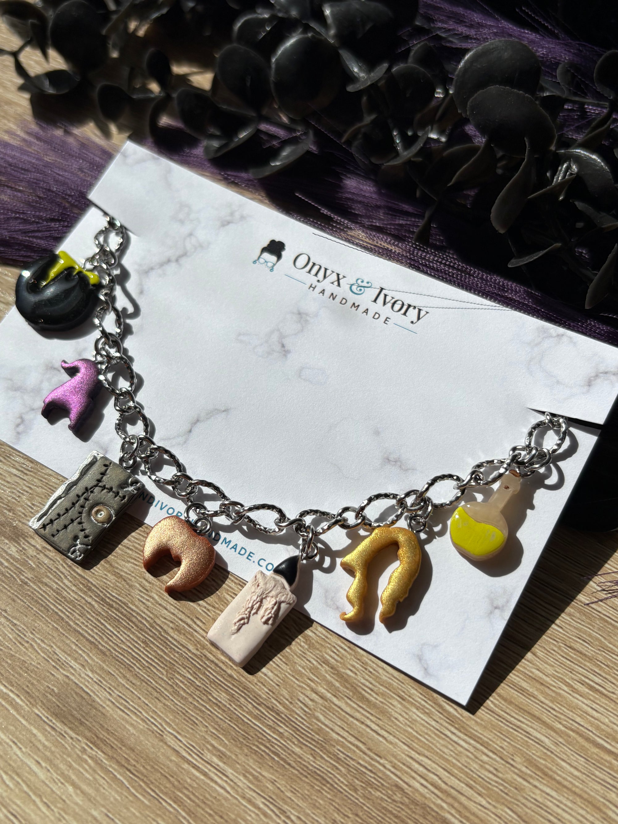 Hocus Pocus Charm Necklace (gold & silver)