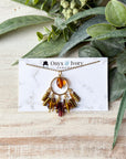 Honey Pot Beaded Pendant Necklace