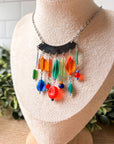 Play Time Beaded Pendant Necklace