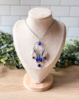Rainy Day Beaded Pendant Necklace