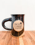 Pitch Black Ceramic Logo Mug