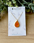Citrine Birthstone Quincy Necklace