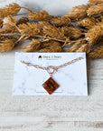 By the Fire Charm Necklace