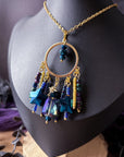 Wish Upon A Star Beaded Pendant Necklace