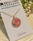 Cheetah Cosmos Oaklee Pendant Necklace