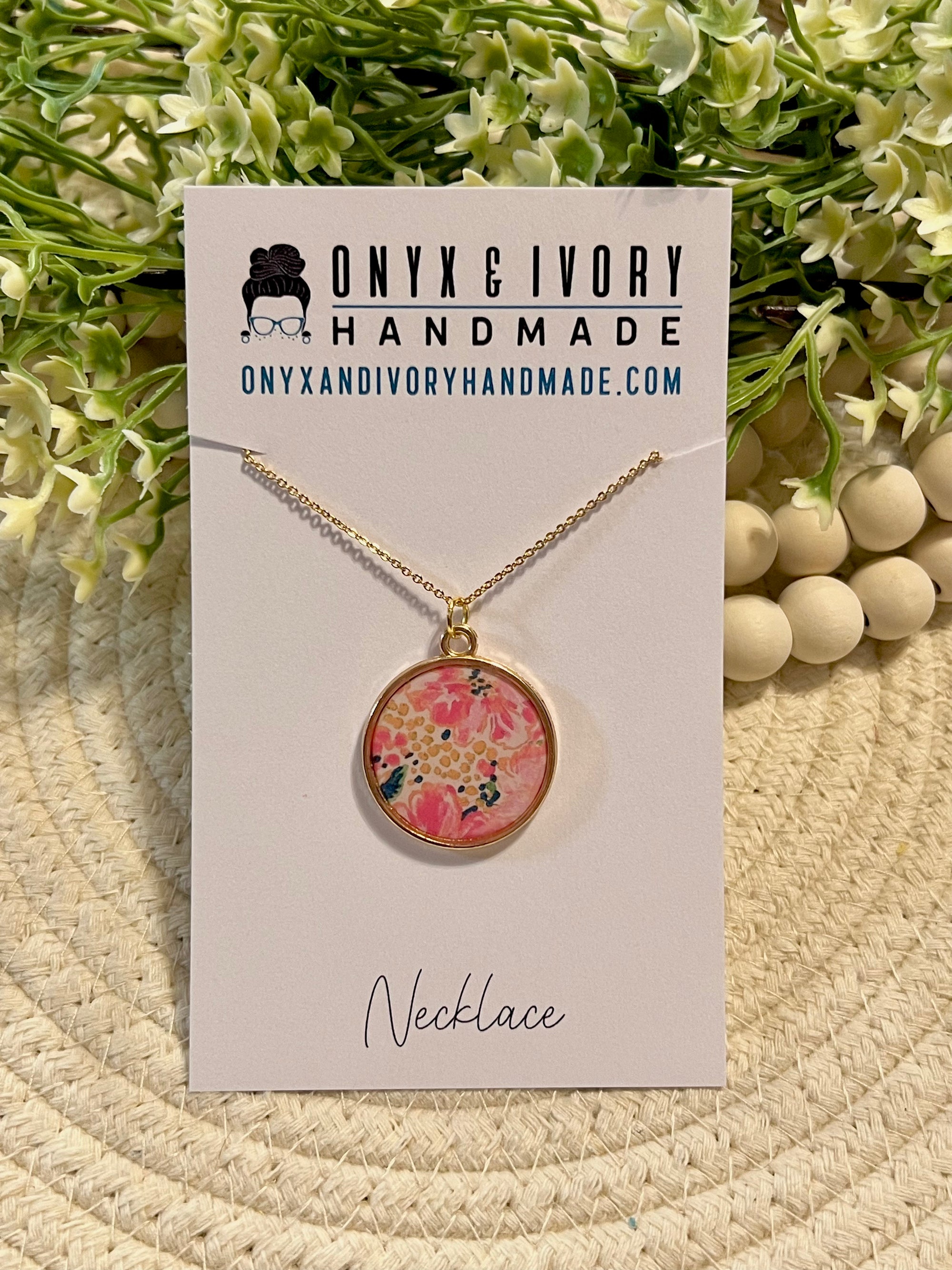 Cheetah Cosmos Oaklee Pendant Necklace