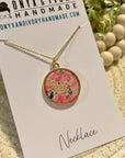 Cheetah Cosmos Oaklee Pendant Necklace