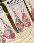 Painted Posies Dangle
