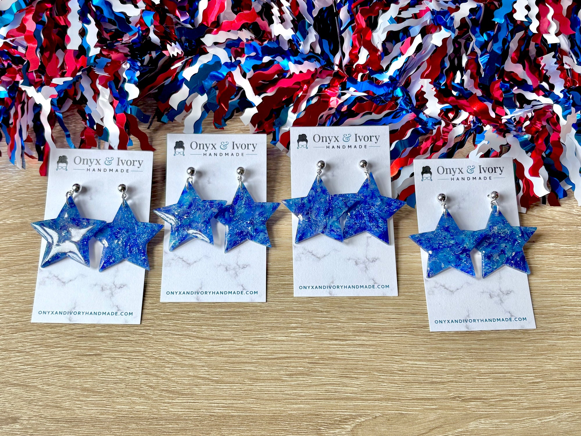 Americana Star Stud Dangle