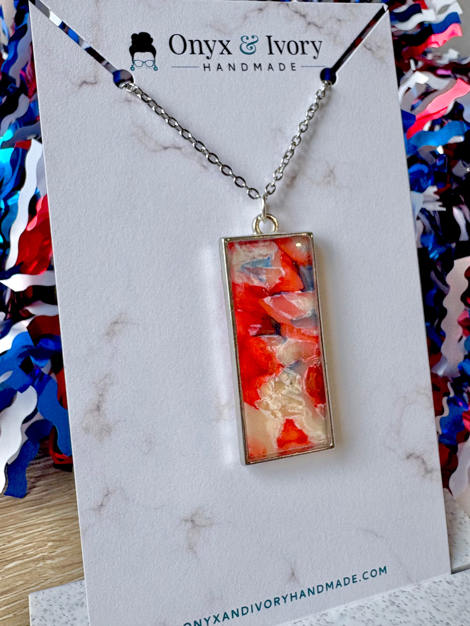 Americana Riley Pendant Necklace