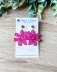 Gold Matisse Floral Stud Dangle