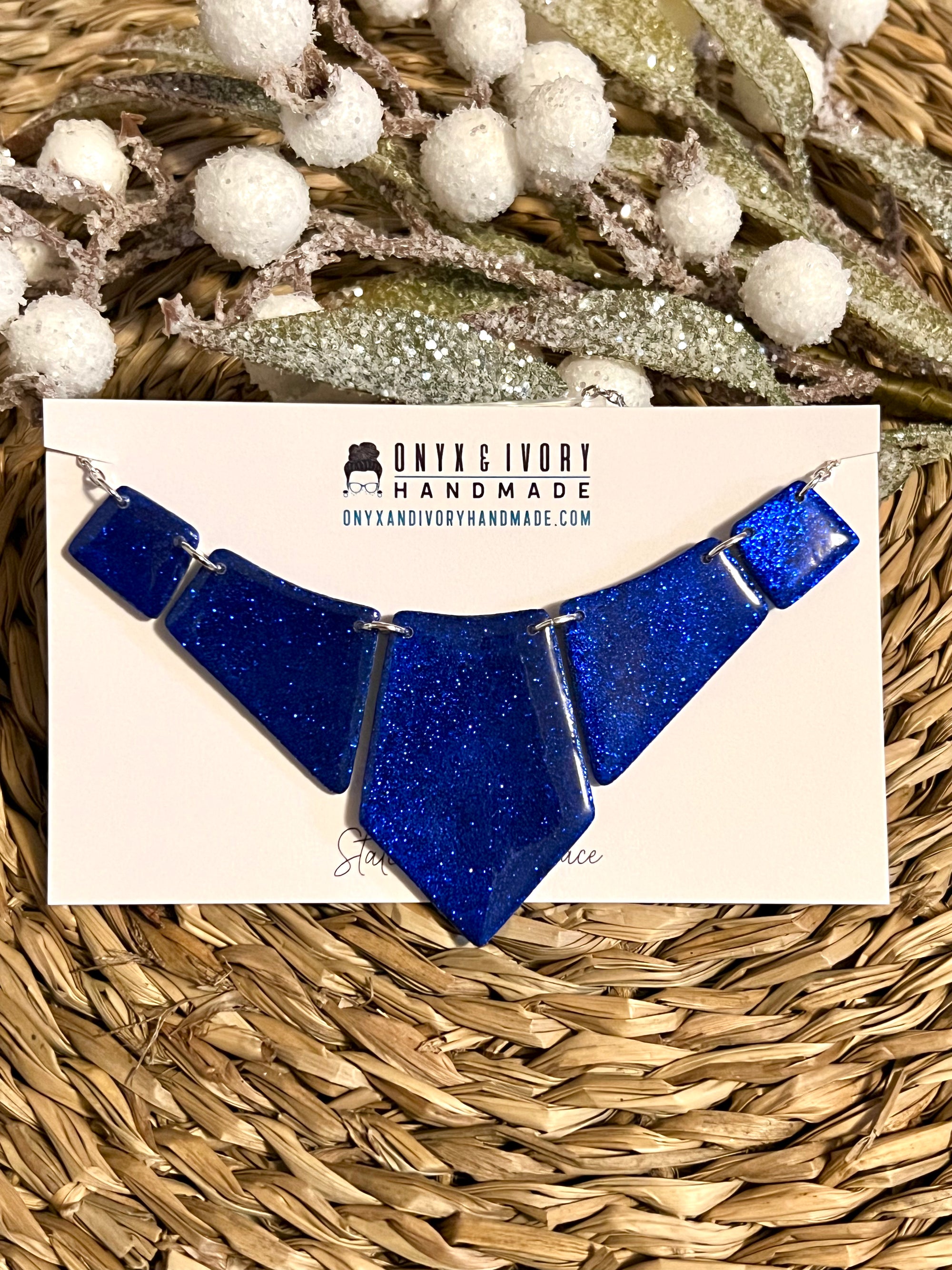 Sapphire Zoey Statement Necklace