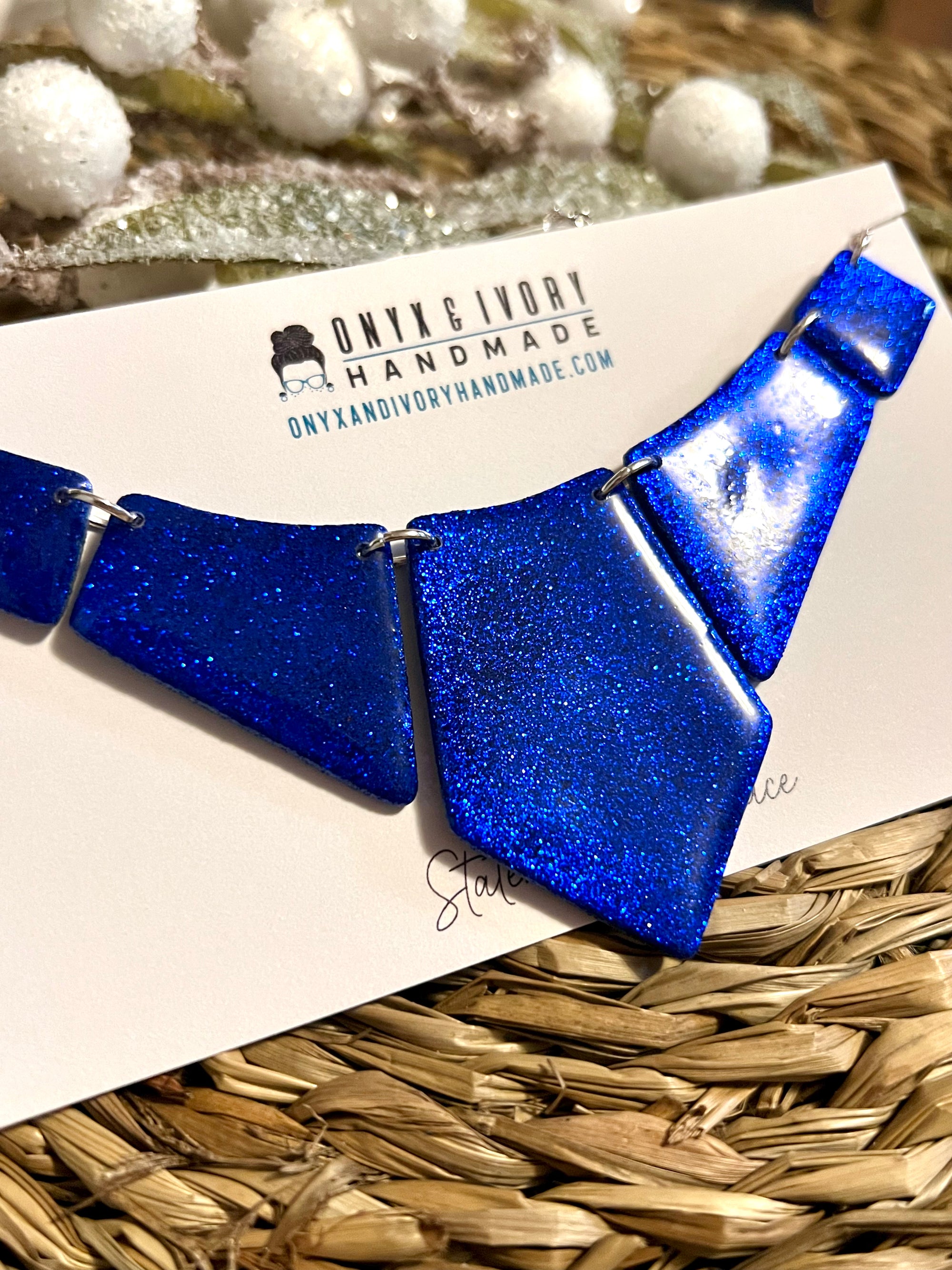 Sapphire Zoey Statement Necklace
