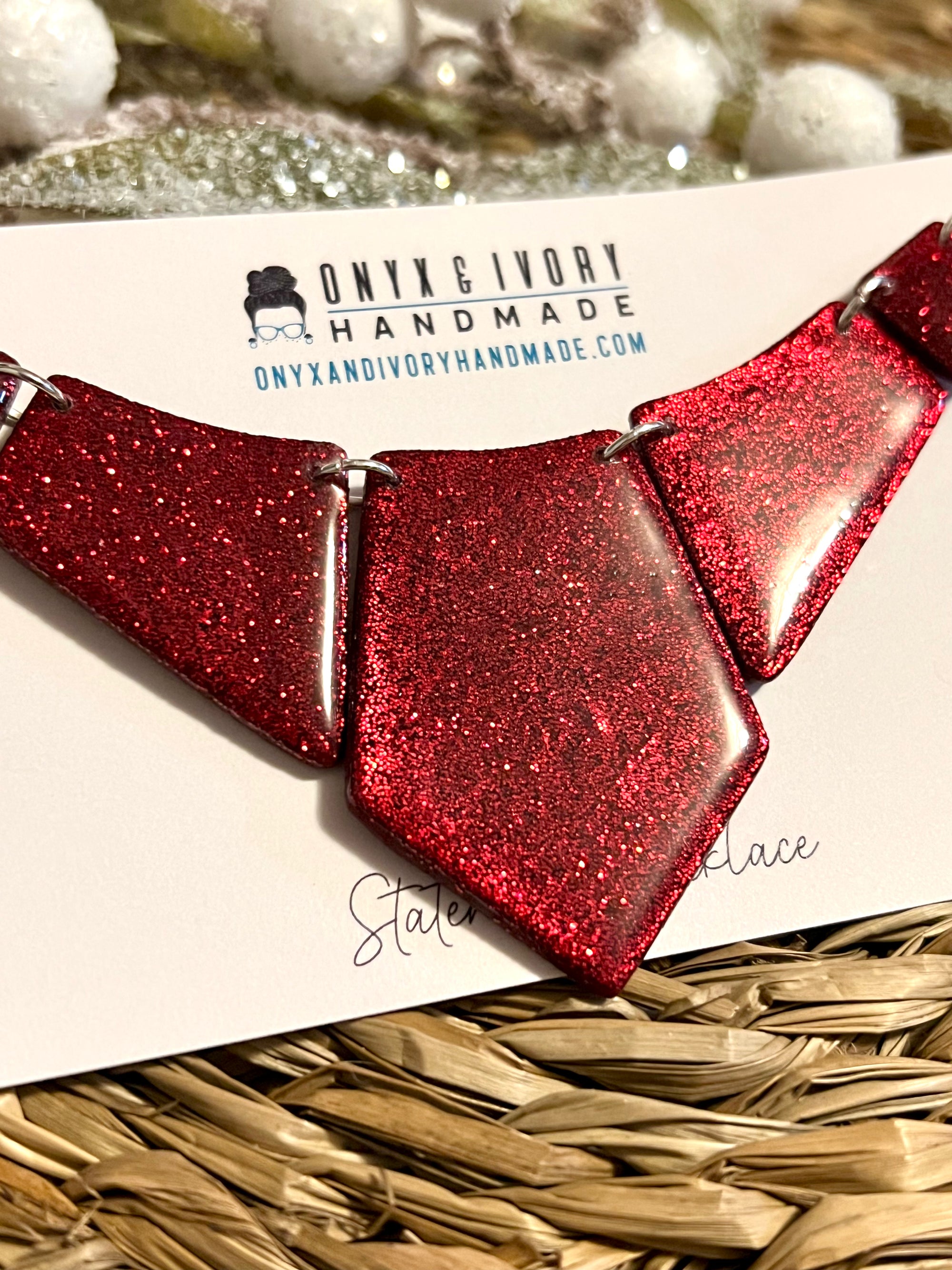 Ruby Zoey Statement Necklace