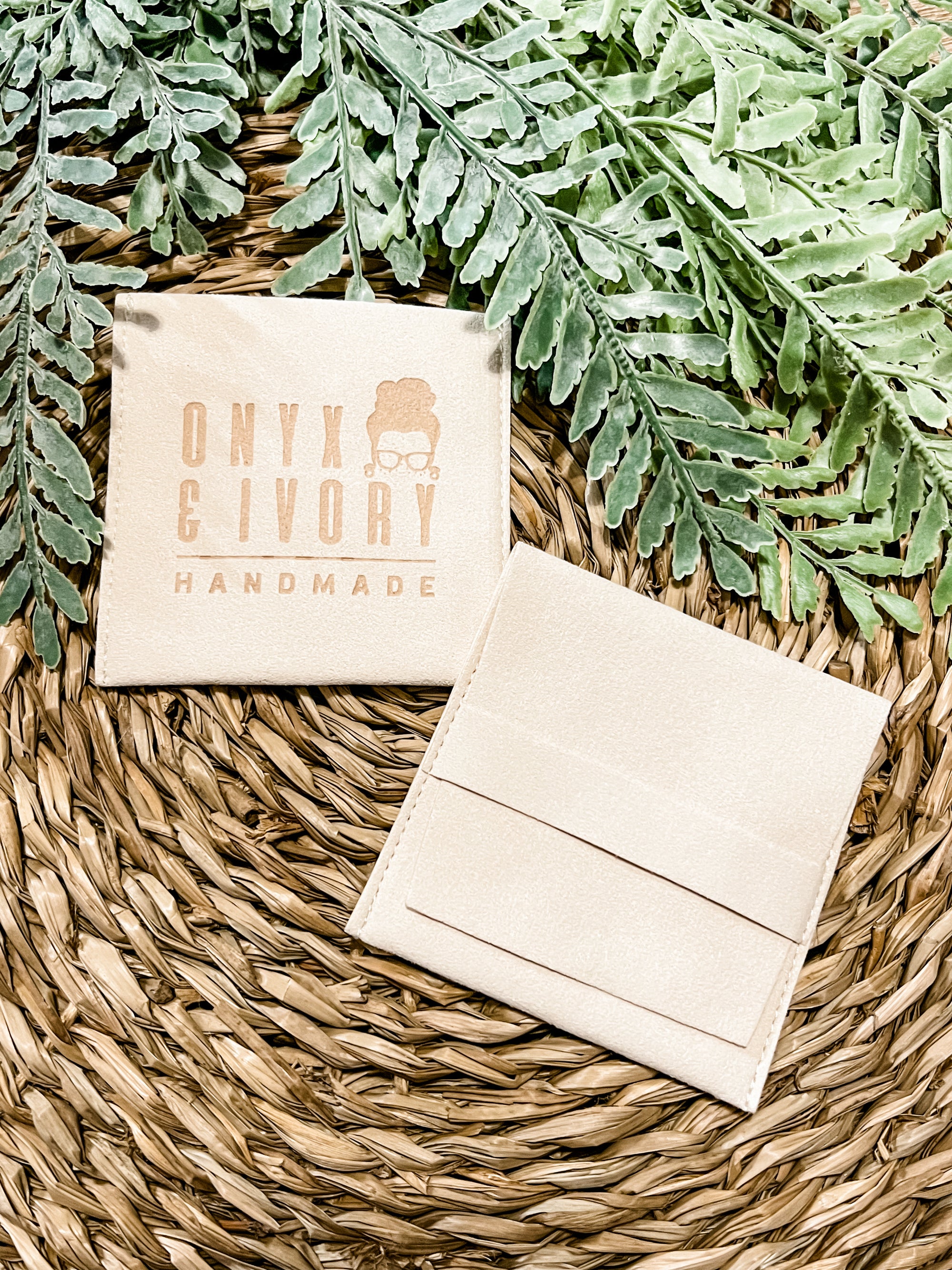 Ivory Microfiber Gift Pouch