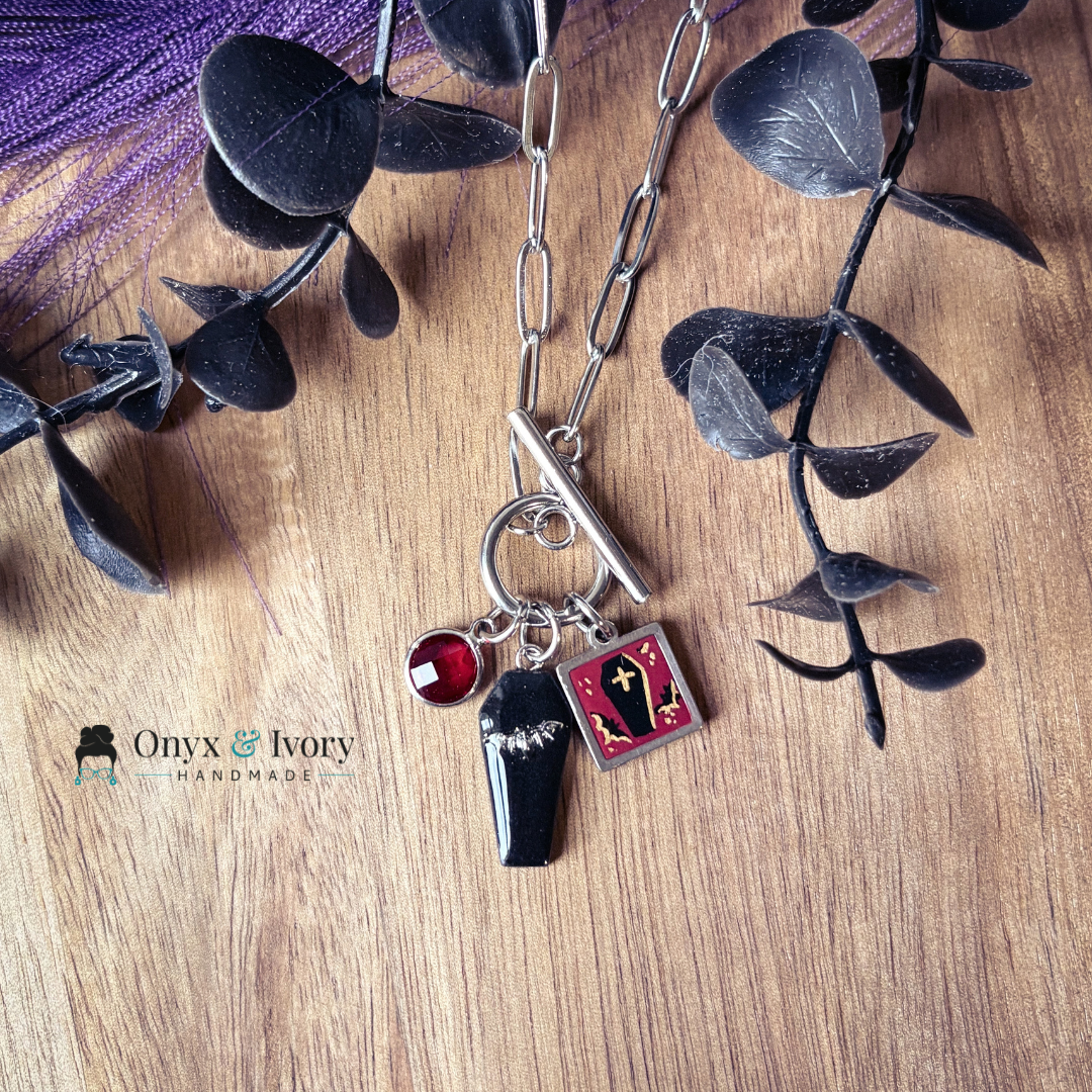Witching Hour Front Close Charm Necklace