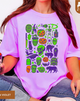 Old School Halloween Doodle Tee