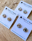 Abalone Shell Studs