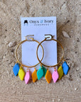 Caribbean Whitney Hoops