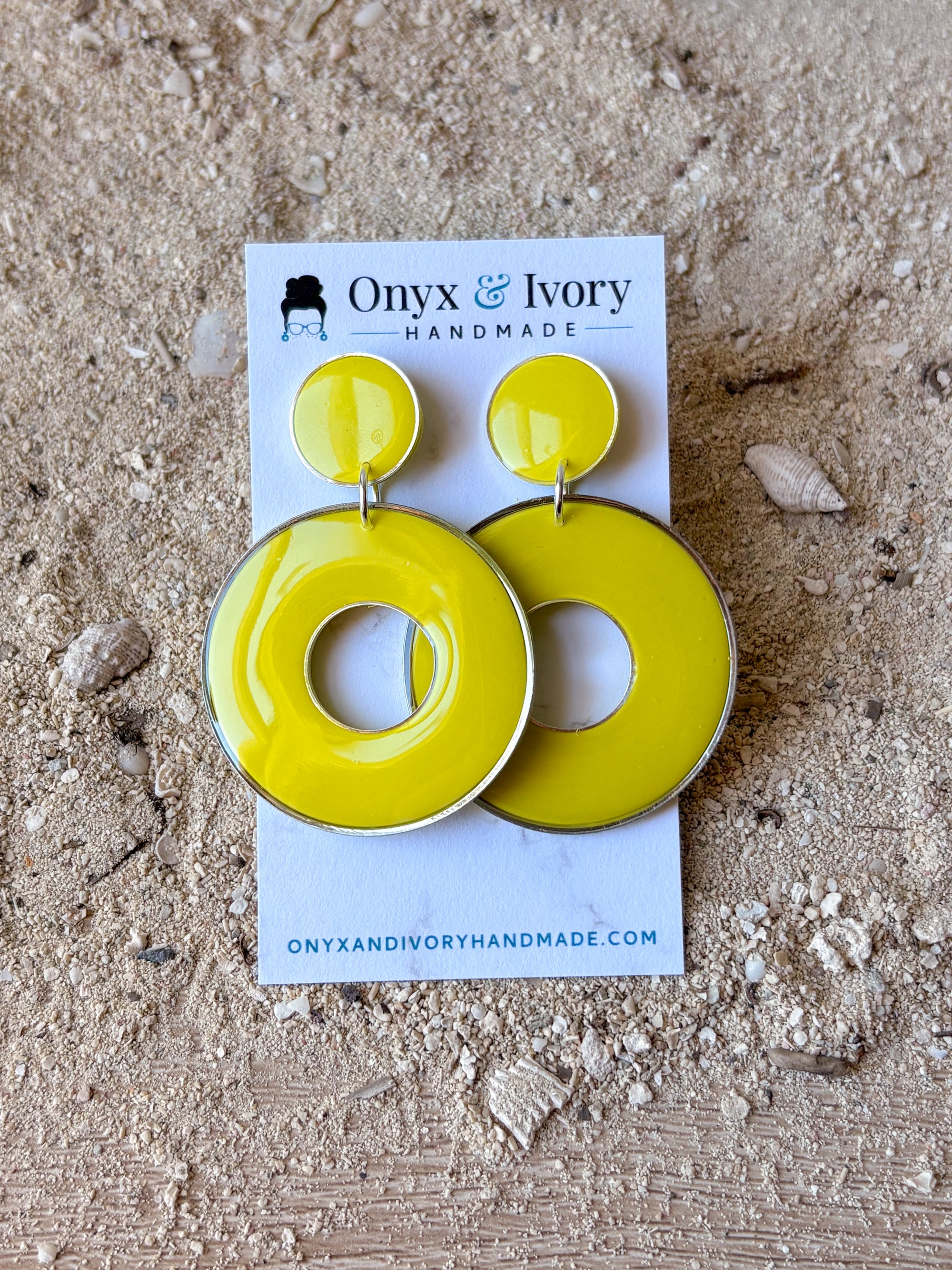 Tequila Lime Chloe Stud Dangle