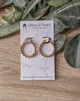 Bubble Charm Hoops