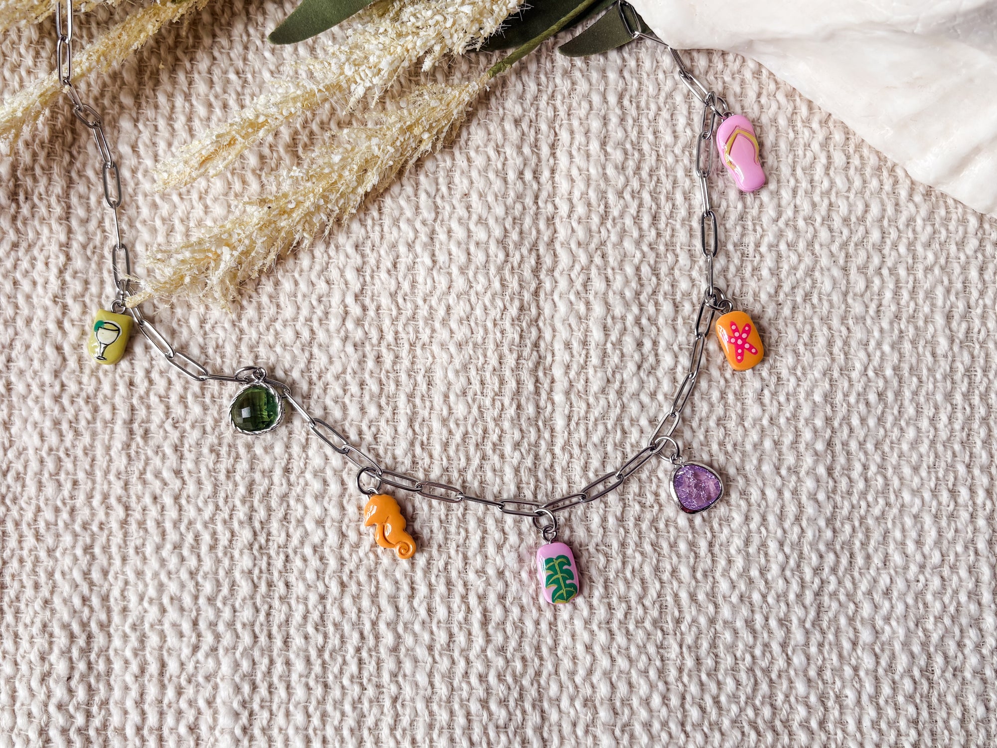 Caribbean Dreams Charm Necklace