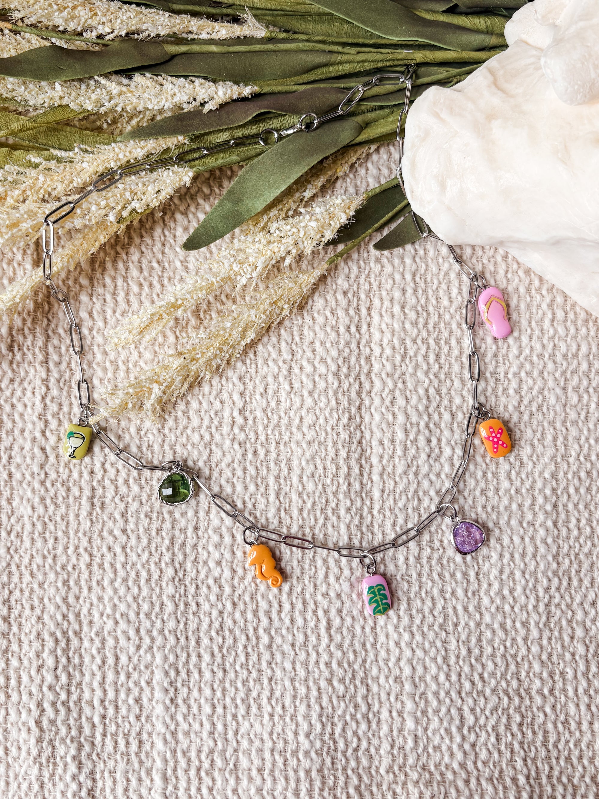 Caribbean Dreams Charm Necklace