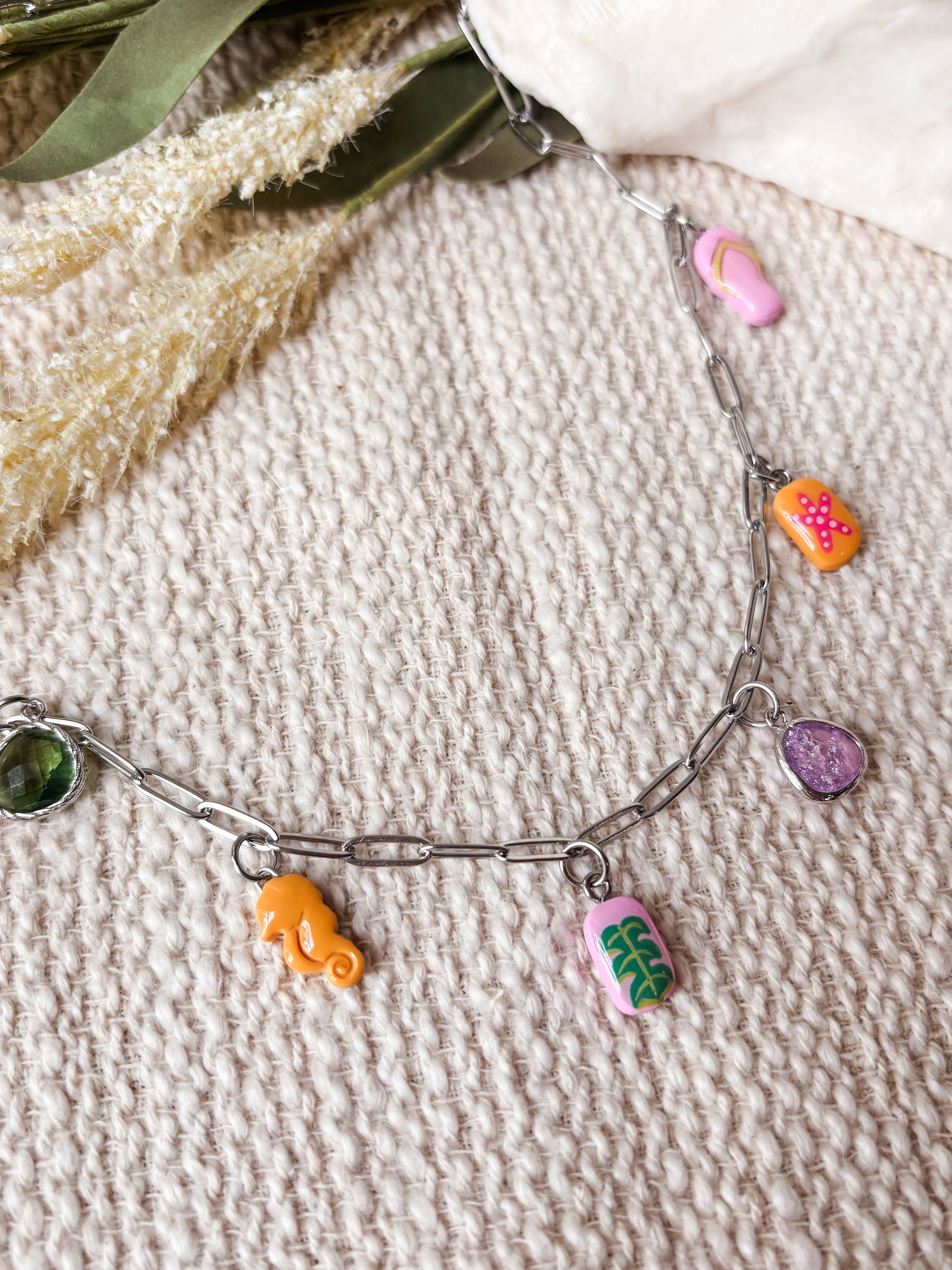 Caribbean Dreams Charm Necklace