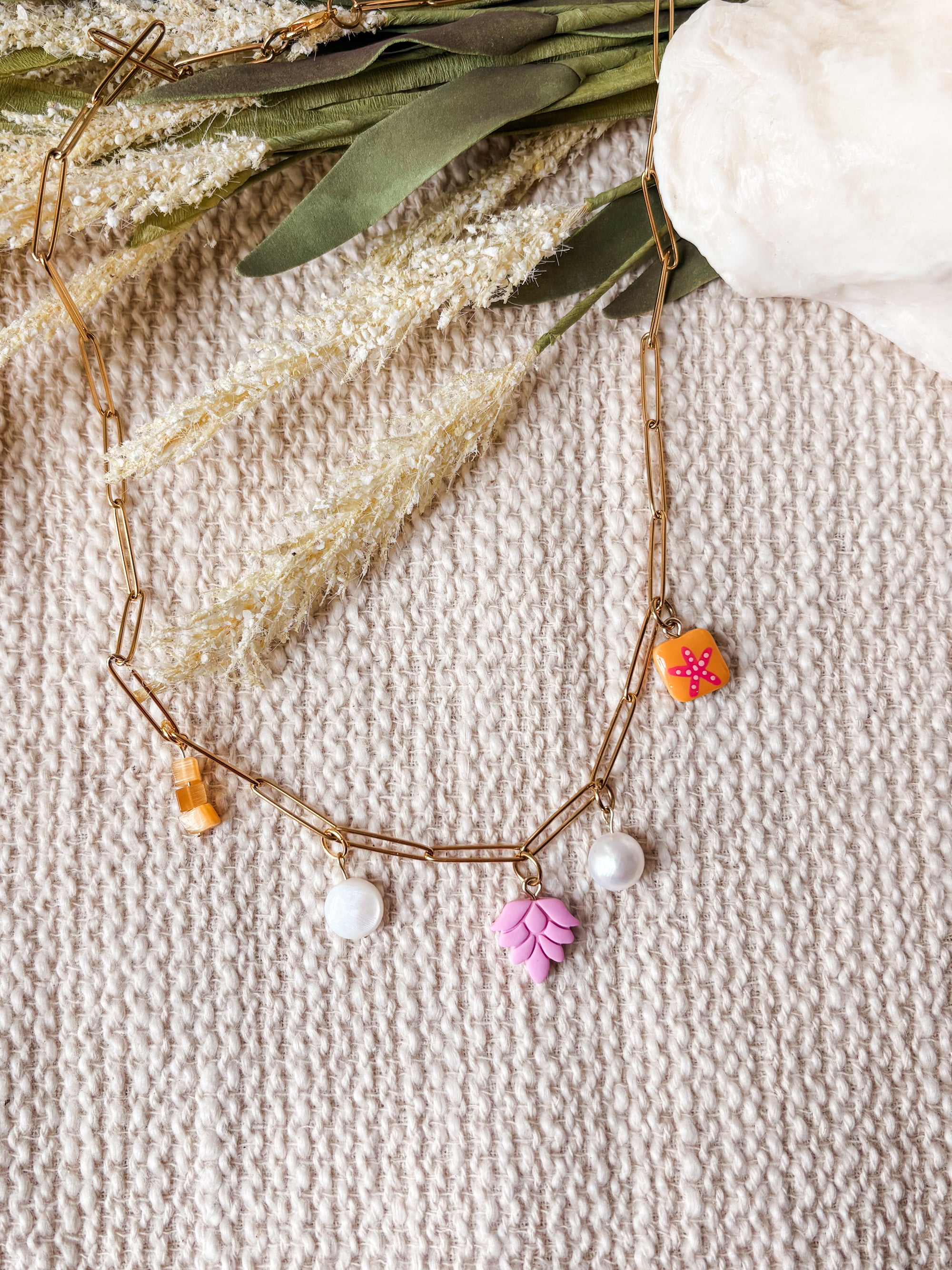 Caribbean Dreams Charm Necklace