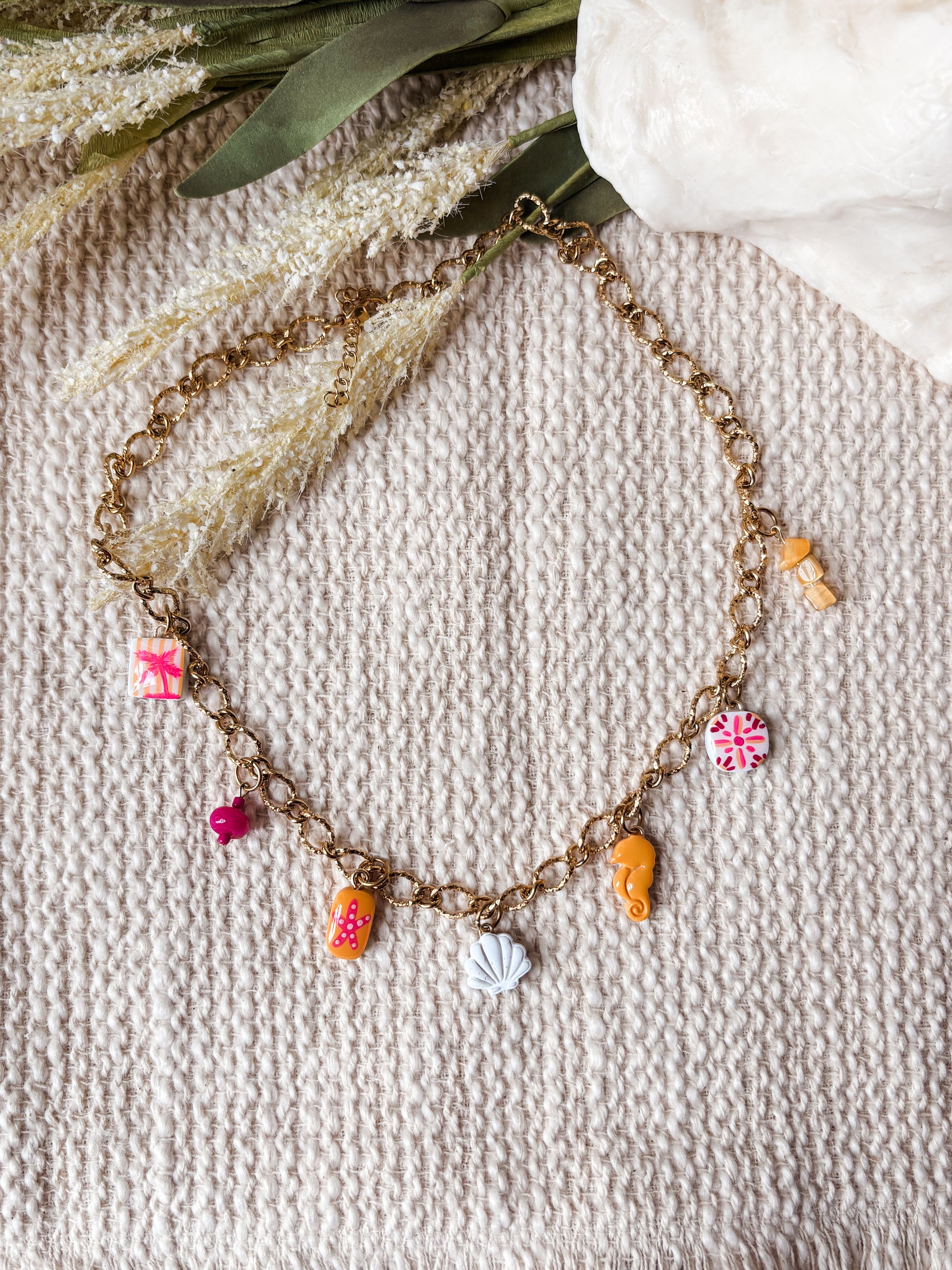 Caribbean Dreams Charm Necklace