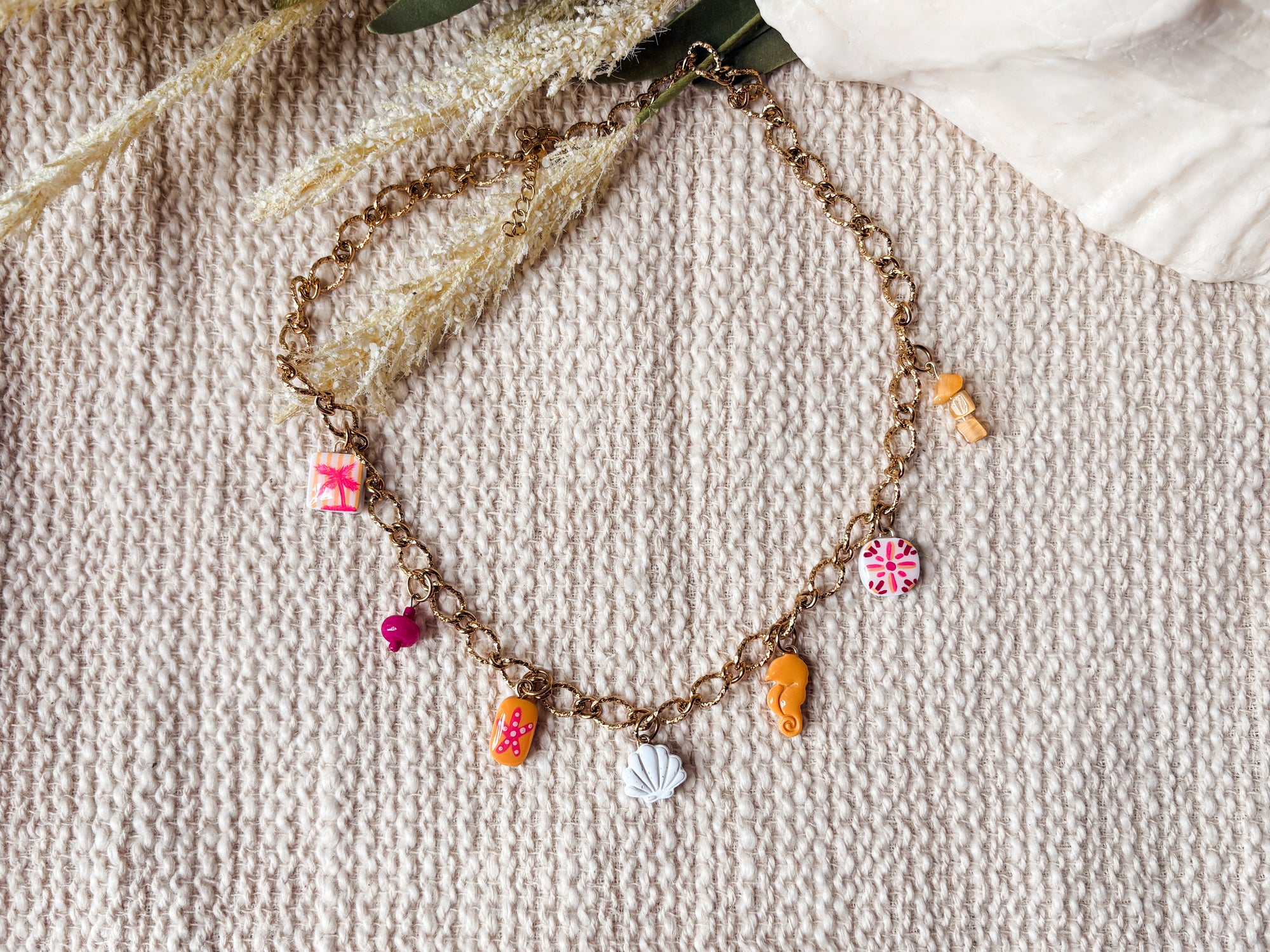 Caribbean Dreams Charm Necklace