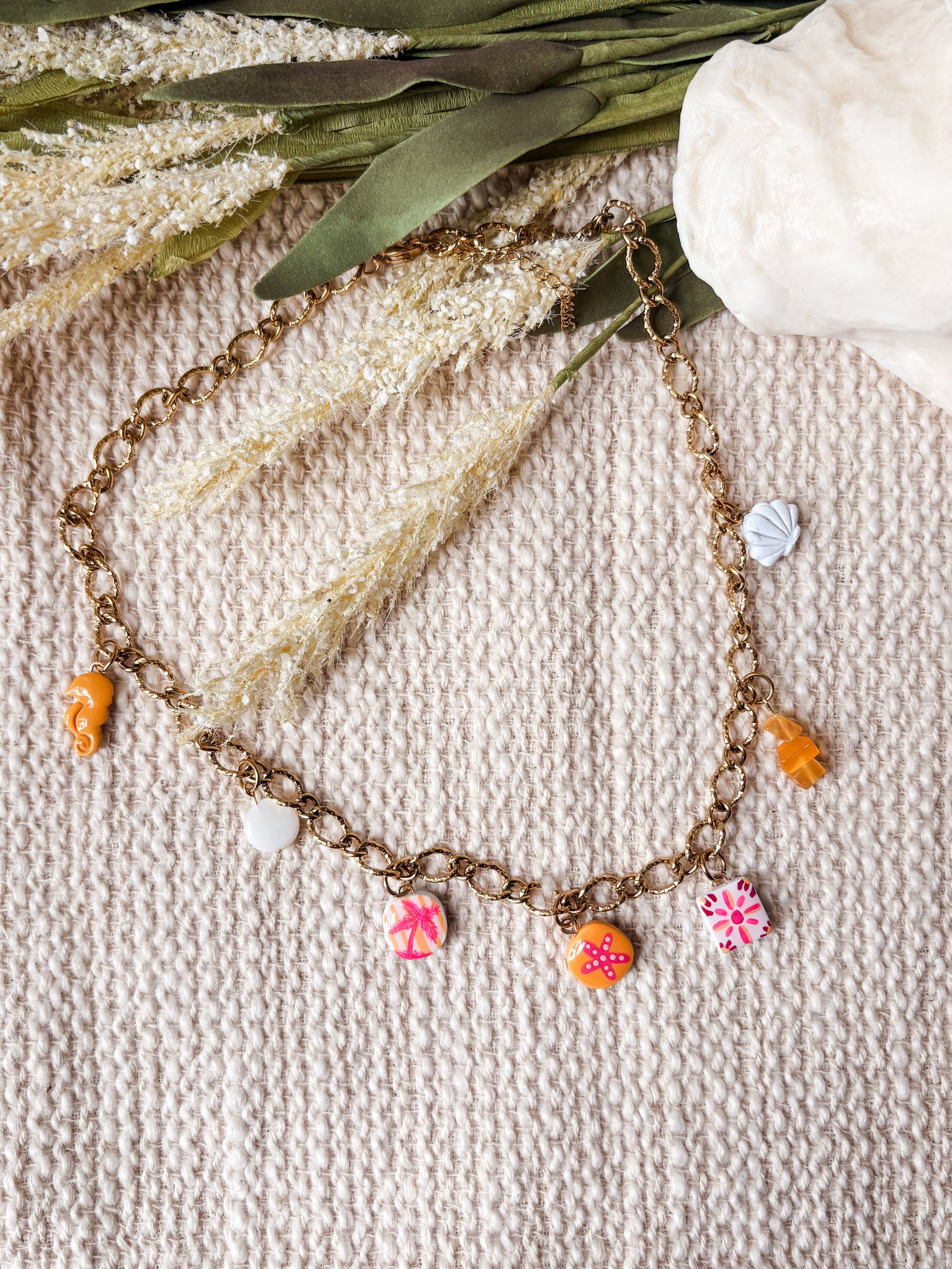 Caribbean Dreams Charm Necklace