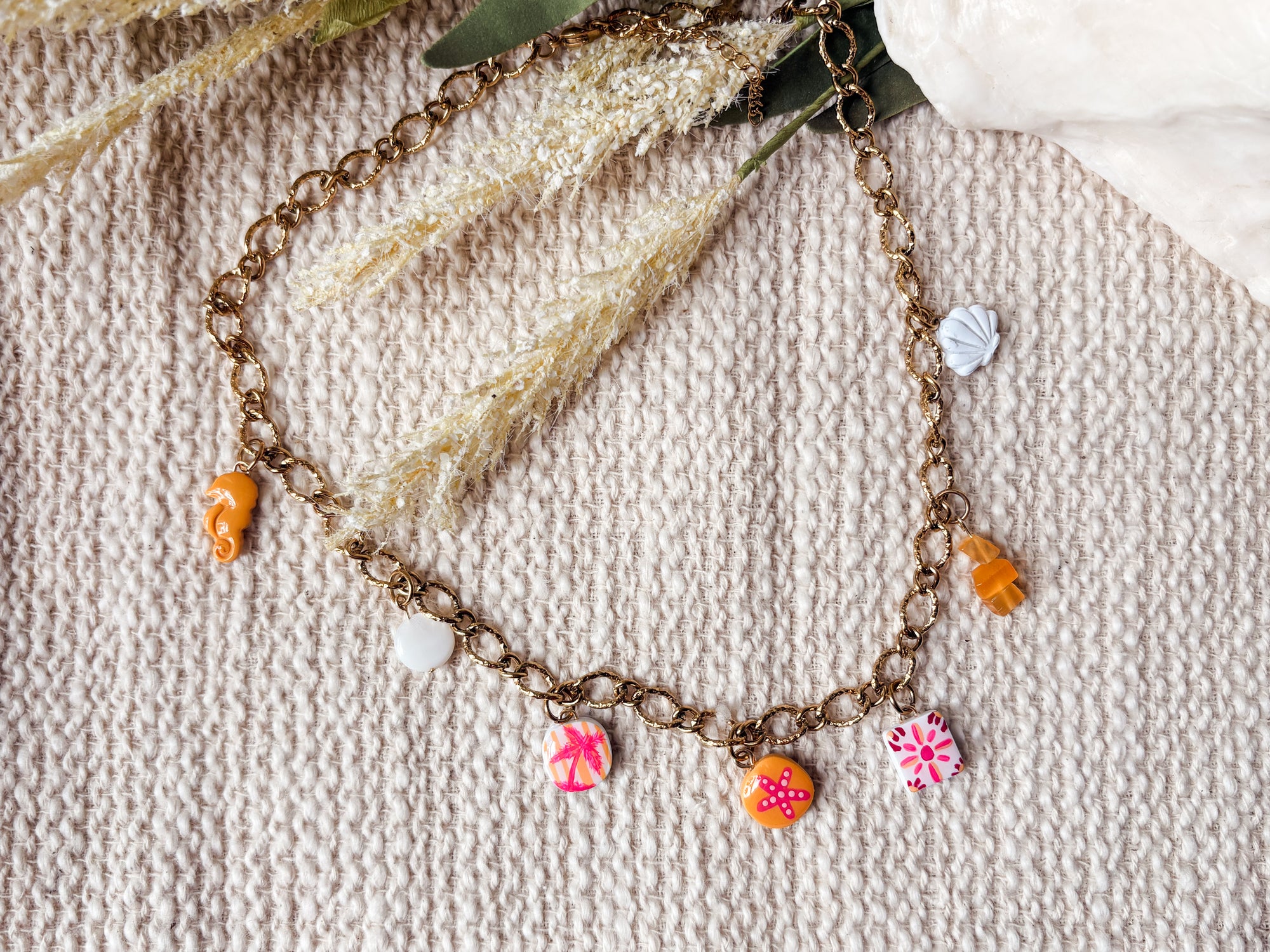Caribbean Dreams Charm Necklace