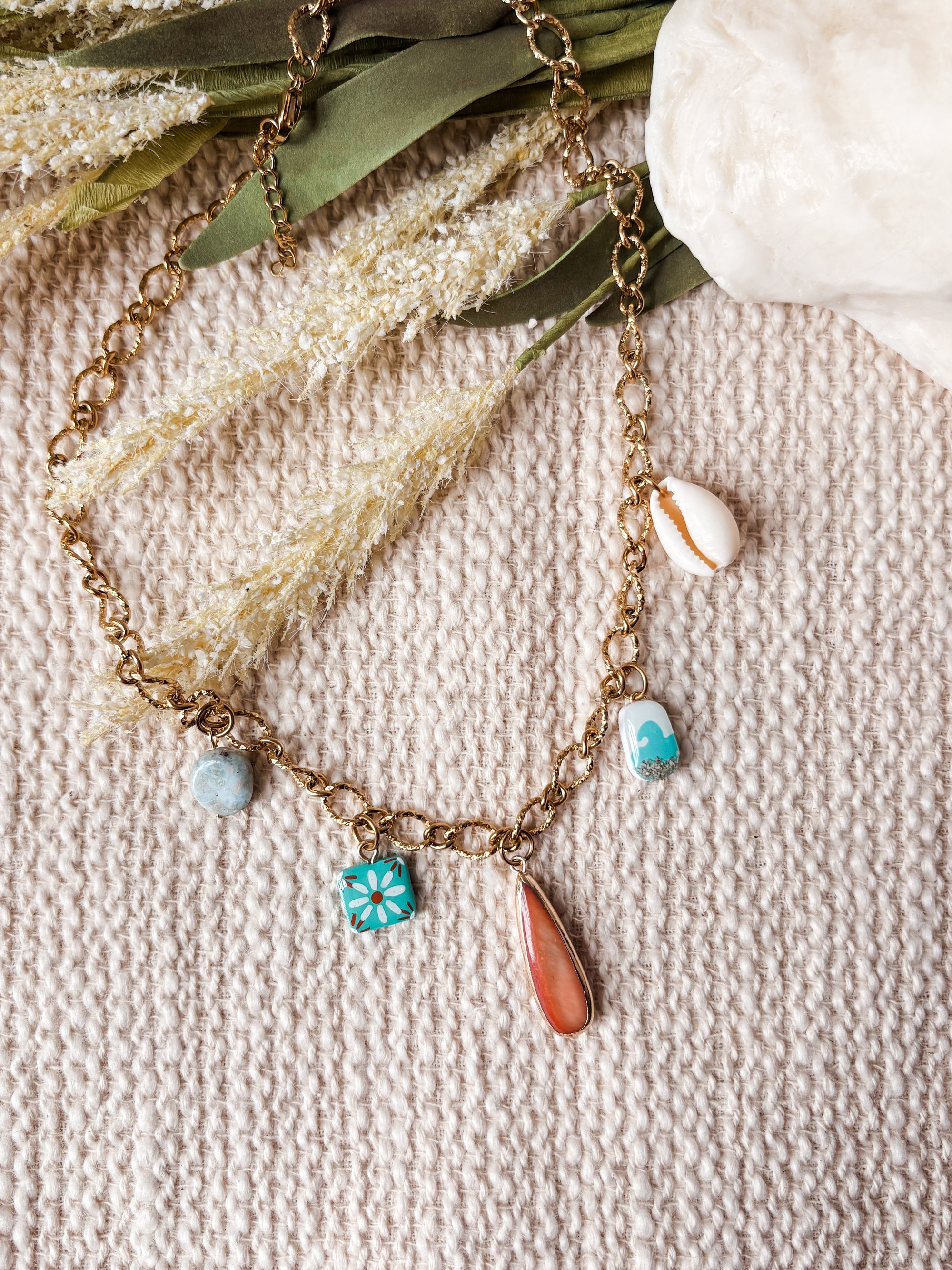 Caribbean Dreams Charm Necklace