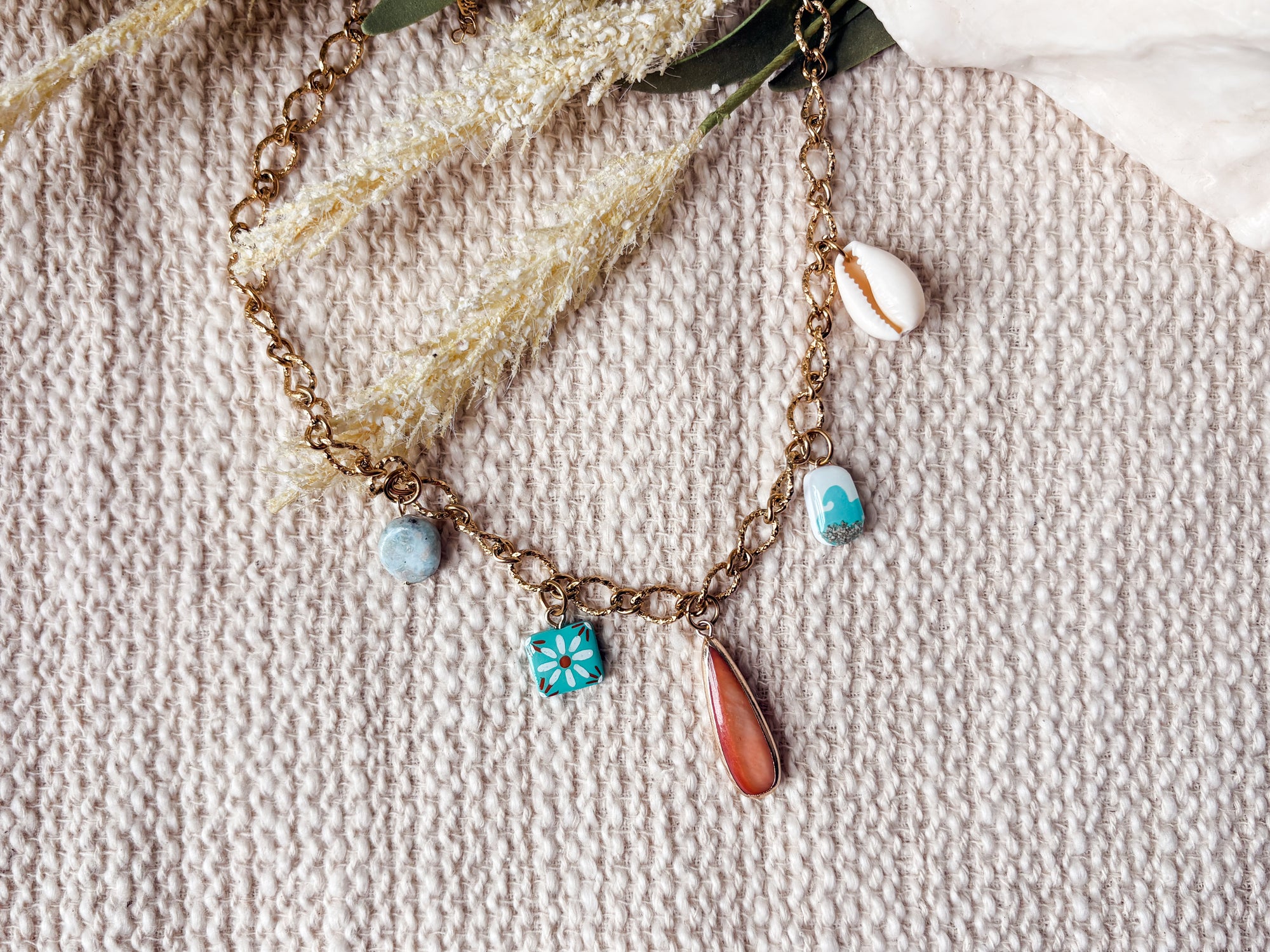 Caribbean Dreams Charm Necklace